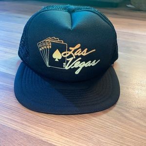 vintage Las Vegas trucker hat